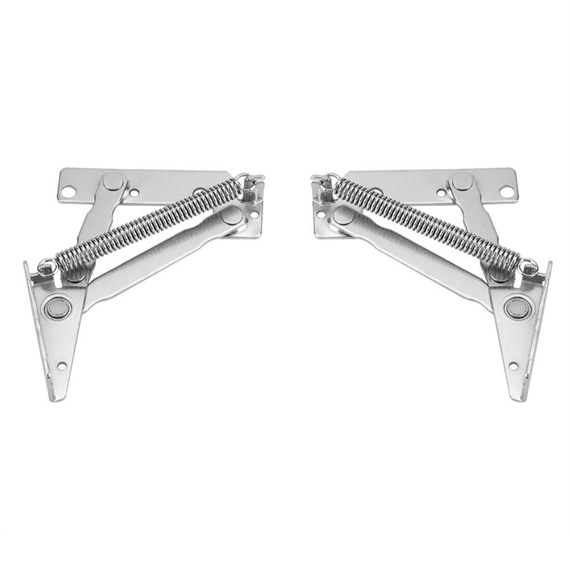 Furniture Hardware Fitting - 2 ชิ้นพับเตียงโซฟาฤดูใบไม้ผลิบานพับ 10 กิโลกรัม 80 องศาประตูตู้