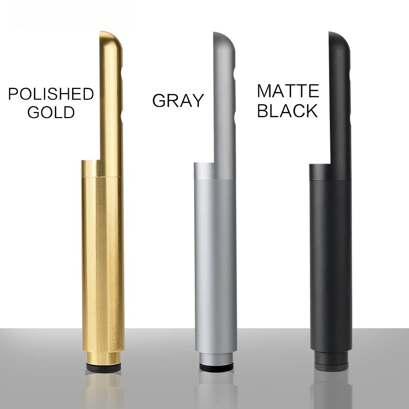 Cabinet Hinge Overlay - ขาเฟอร์นิเจอร์ปรับระดับได้ 2/4 ชิ้น สีดำ สำหรับตู้ห้องน้ำ ขาโต๊ะ