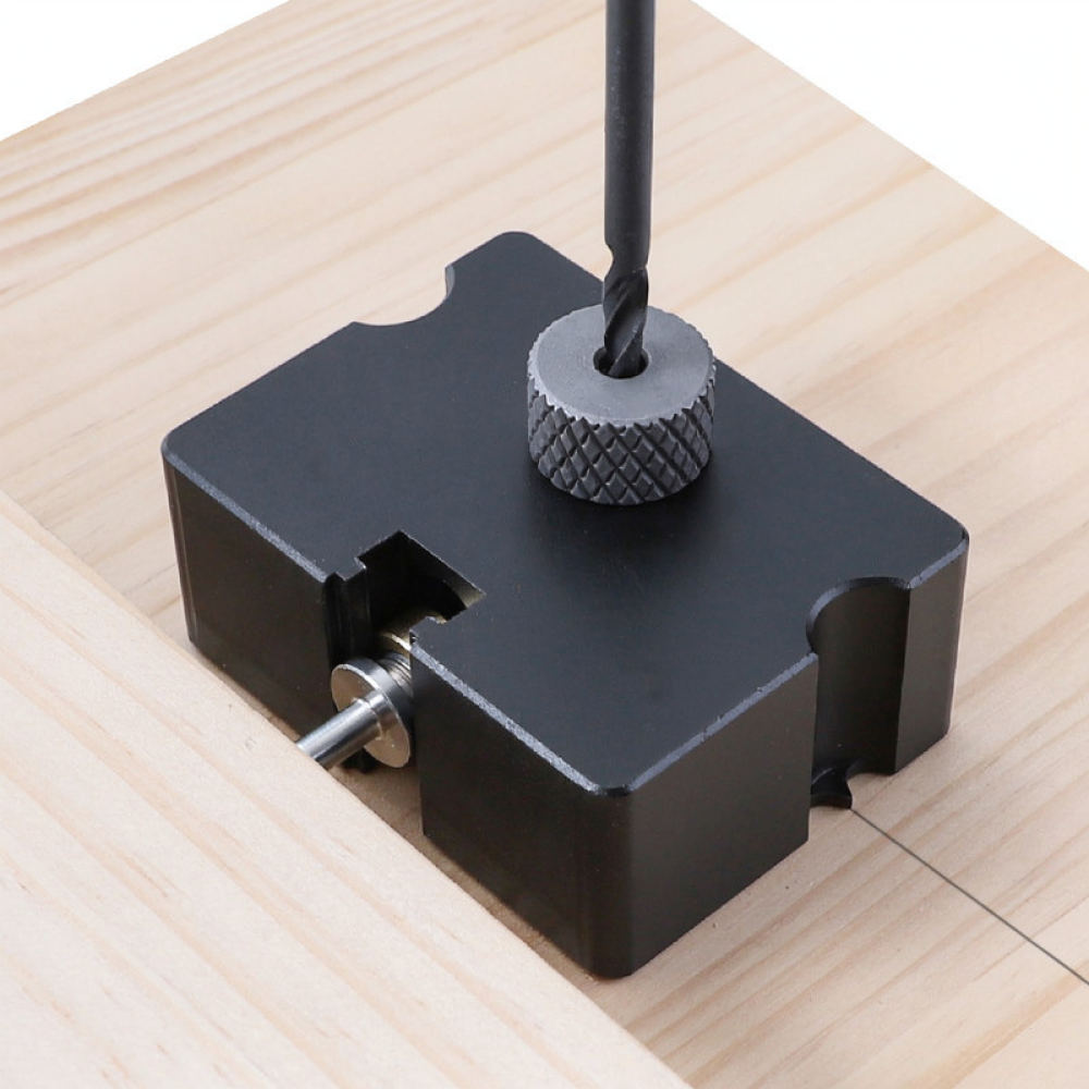 Furniture Hardware Jig - ตัวกำหนดตำแหน่งตัวเชื่อมแบบซ่อน ทำจากอลูมิเนียมอัลลอย สำหรับเครื่องมือเจาะงานไม้ RUITOOL จิ๊กติดตั้งฮาร์ดแวร์ชั้นวางเฟอร์นิเจอร์