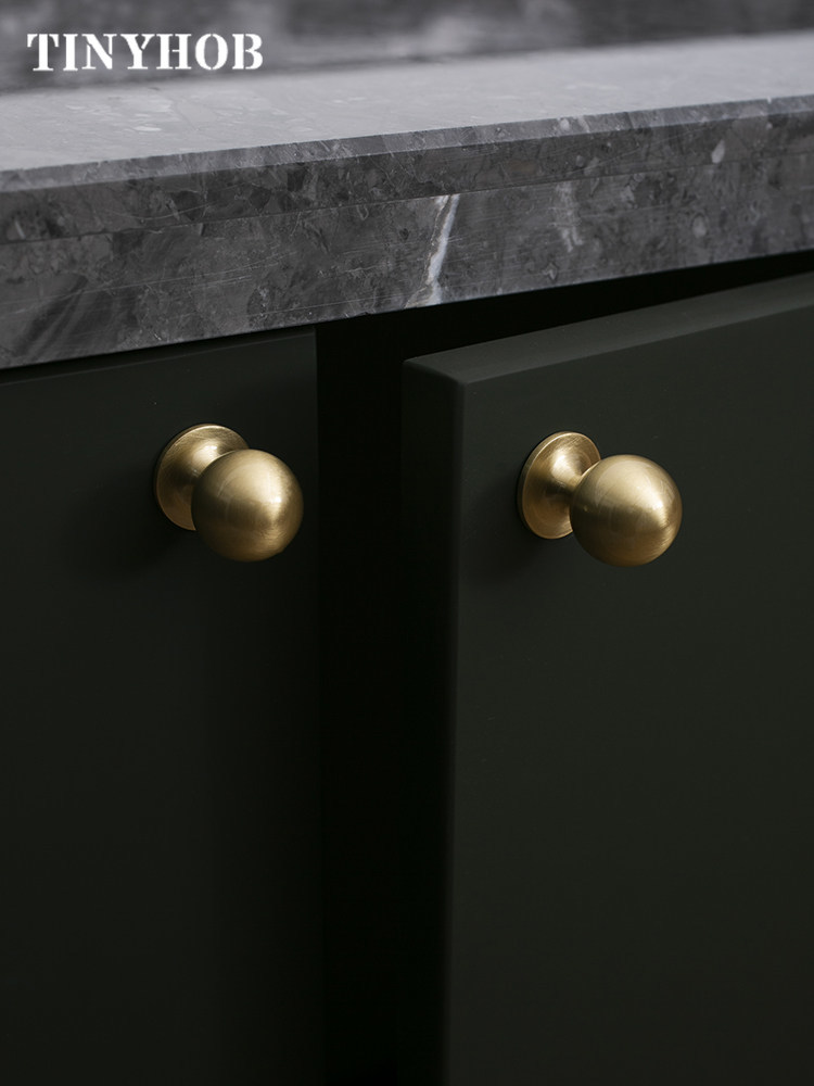 มือจับลิ้นชักทองเหลืองโบราณแบบ - Furniture Hardware Drop Pulls บทวิจารณ์และราคา
