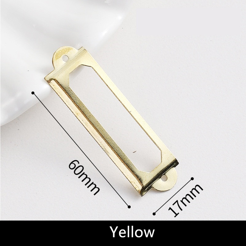 300Pcs โบราณตู้ป้ายดึงกรอบโลหะ - Furniture Hardware Names บทวิจารณ์และราคา