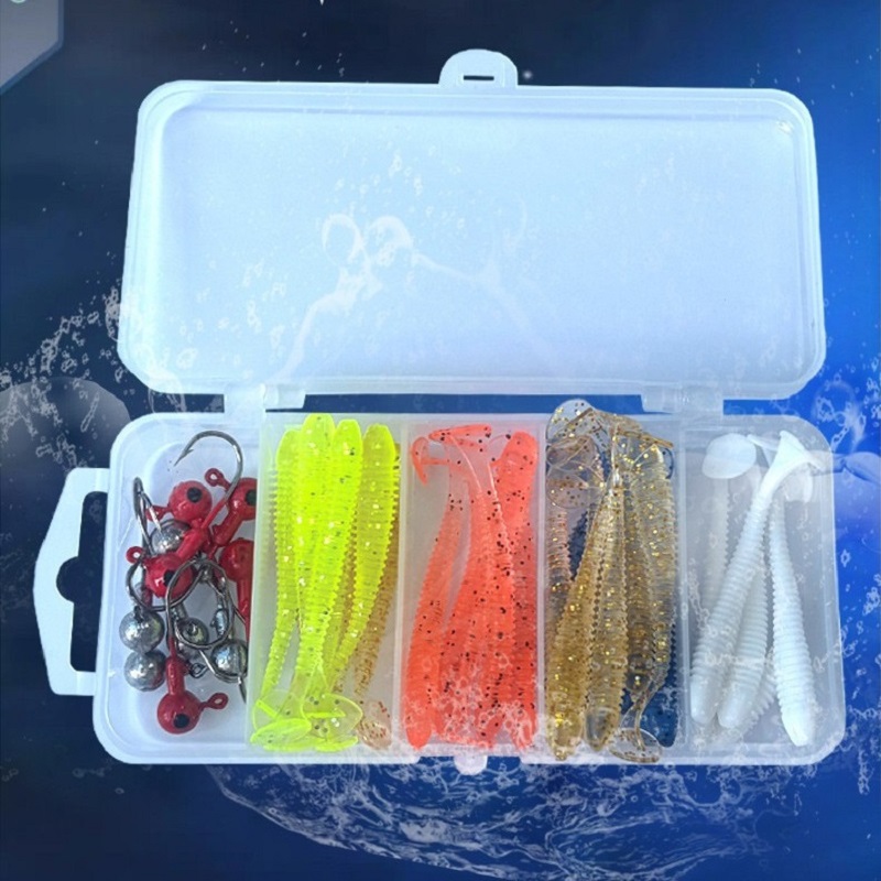 ชุดเหยื่อตกปลาแบบนิ่ม 40 ชิ้น/ - Furniture Hardware Jig บทวิจารณ์และราคา