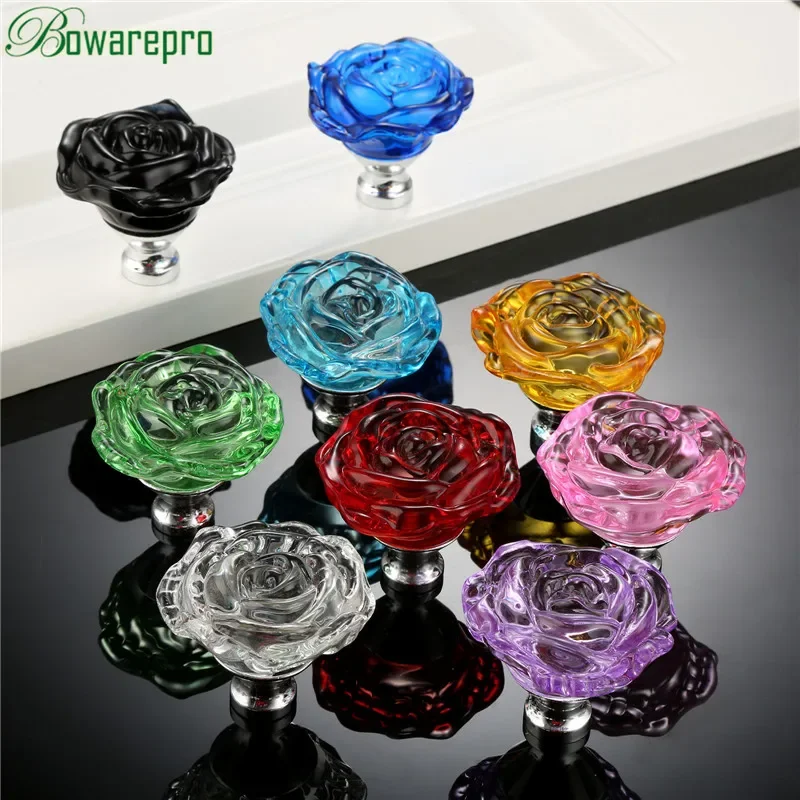 Bowarepro 50 มม.คริสตัลRoseแก้ - Furniture Hardware Jig บทวิจารณ์และราคา