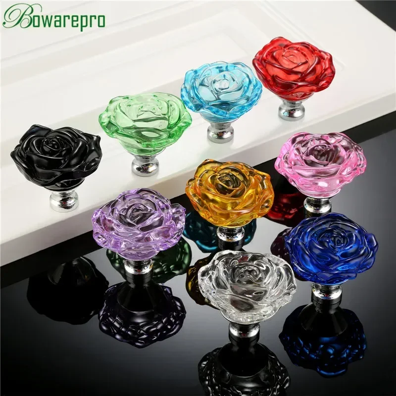 Bowarepro 50 มม.คริสตัลRoseแก้ - Furniture Hardware Jig บทวิจารณ์และราคา