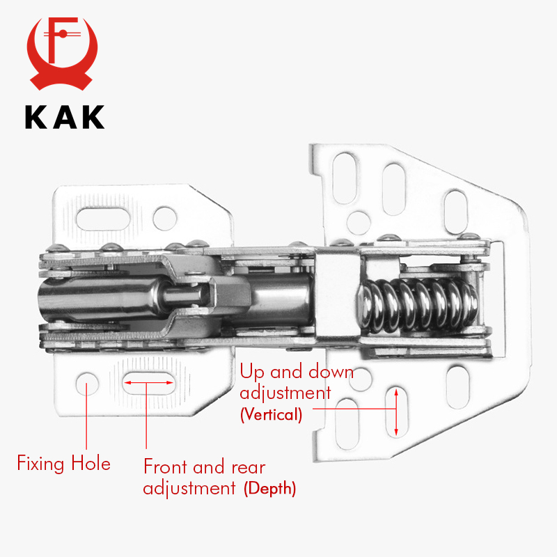 KAK ไฮดรอลิกบานพับตู้ปิดนุ่มห้ - Cabinet Hinge Overlay บทวิจารณ์และราคา