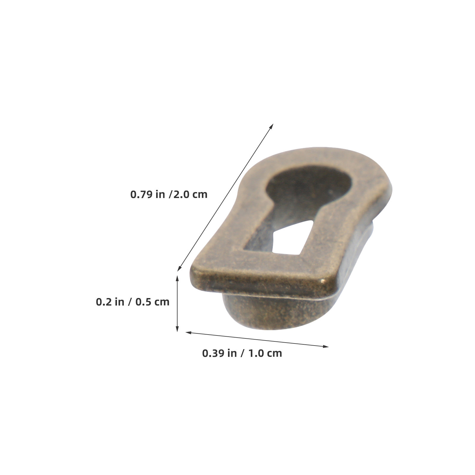 แผ่นปิดรูกุญแจรูปวงรีสำหรับตกแ - Furniture Hardware Manufacturer บทวิจารณ์และราคา
