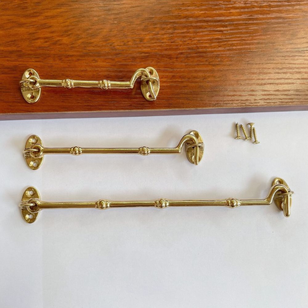 ตะขอหน้าต่างทองเหลืองแท้ สไตล์ - Furniture Hardware Fitting บทวิจารณ์และราคา
