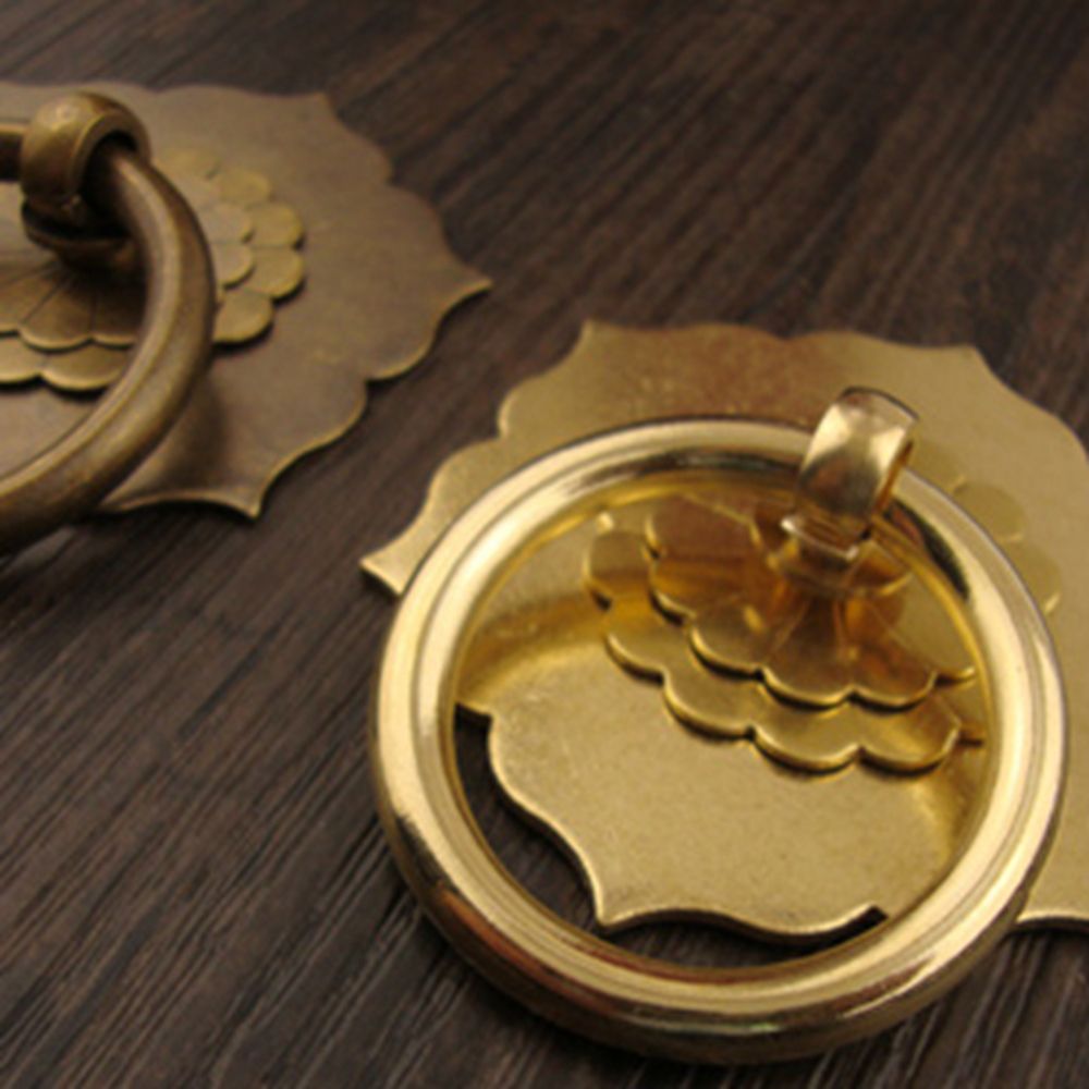 แผ่นรองหลังทองเหลือง ฮาร์ดแวร์ - Furniture Hardware Drop Pulls บทวิจารณ์และราคา